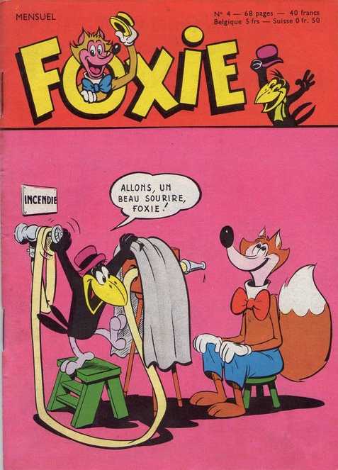 Scan de la Couverture Foxie n 4